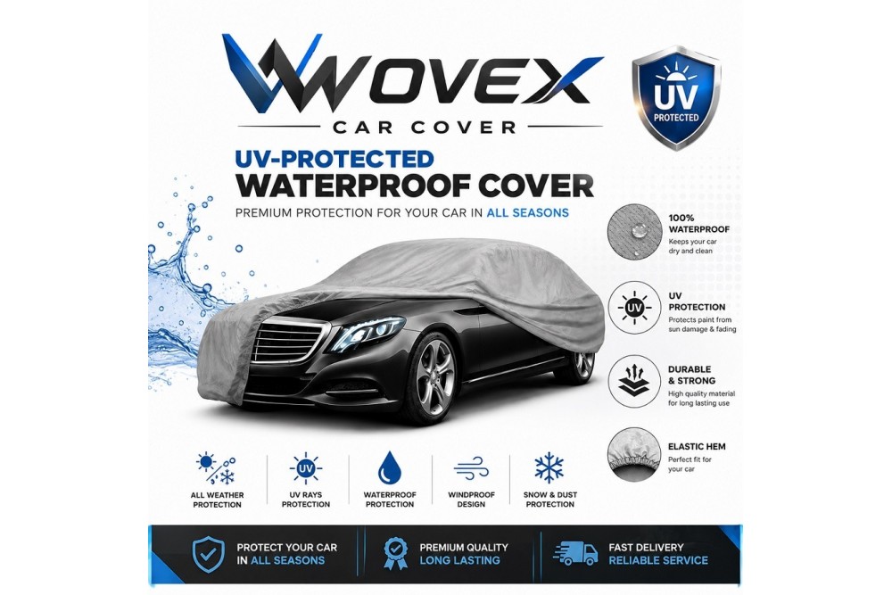 Wovex Sedan Araba Brandası Su Geçirmez Uv Korumalı Oto Branda Beden Seçenekli,Renk Gri Wovex Sedan Araba Brandası Su Geçirmez Uv Korumalı Oto Branda Beden Seçenekli,Renk Gri
