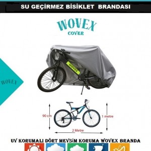 Wovex Bisiklet Brandası 26-28-29-jant Uyumlu Su Geçirmez Bisiklet Branda,örtü