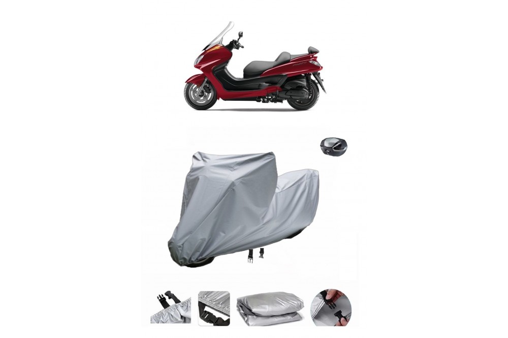 Yamaha Majesty 400 Motosiklet Brandası Arka Çanta Uyumlu
